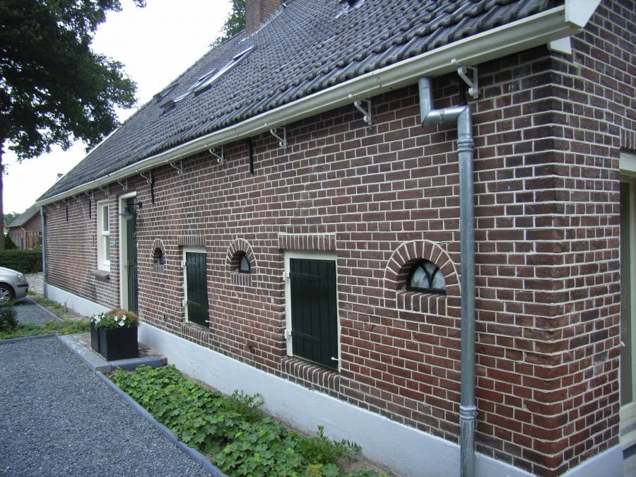 Aanleggen waterafvoer